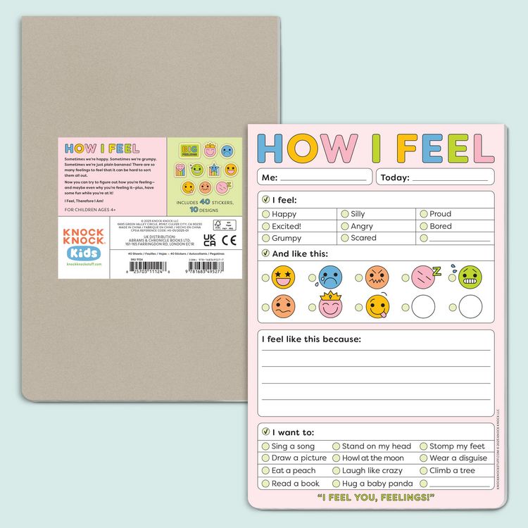 Produktbild: Knock Knock Kids How I Feel Playtime Pads