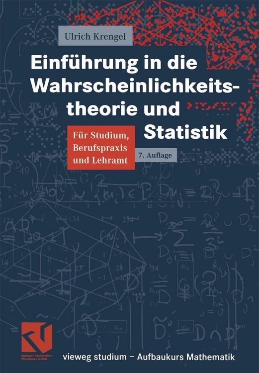 Produktbild: Einf&uuml;hrung in die Wahrscheinlichkeitstheorie und Statistik