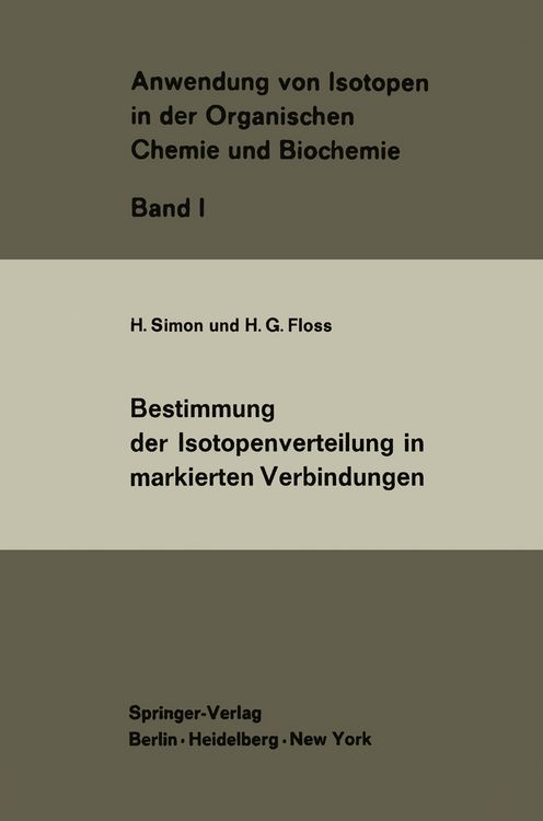 Produktbild: Bestimmung der Isotopenverteilung in markierten Verbindungen