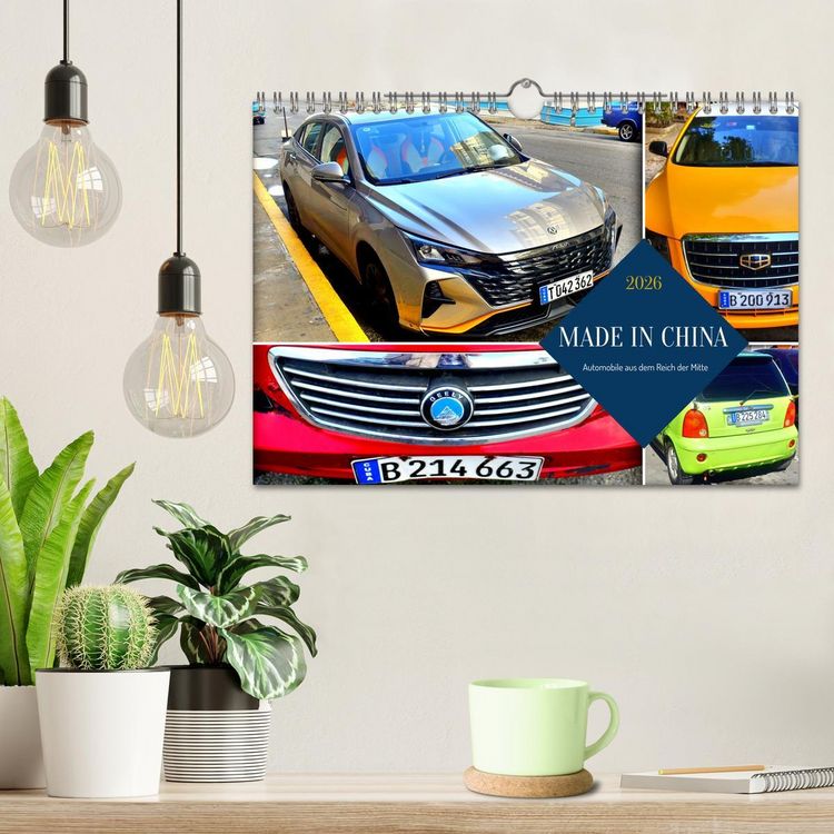 Produktbild: MADE IN CHINA - Automobile aus dem Reich der Mitte (Wandkalender 2026 DIN A4 quer), CALVENDO Monatskalender