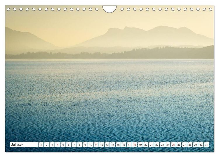 Produktbild: Der Chiemsee - Ansichten zum Tr&auml;umen (Wandkalender 2027 DIN A4 quer), CALVENDO Monatskalender