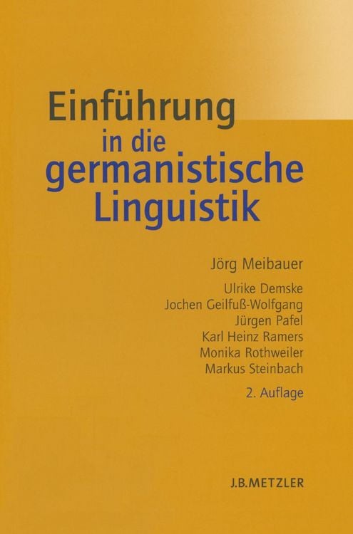 Produktbild: Einf&uuml;hrung in die germanistische Linguistik