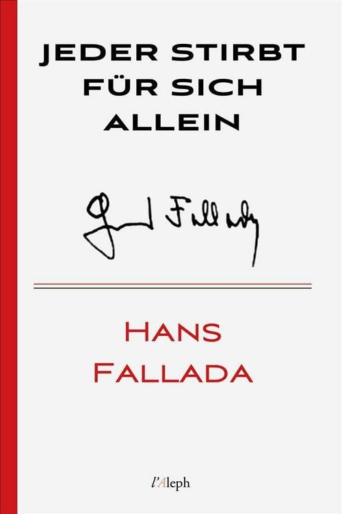 Bild vom Artikel Jeder stirbt für sich allein vom Autor Hans Fallada