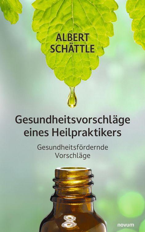 Produktbild: Gesundheitsvorschl&auml;ge eines Heilpraktikers