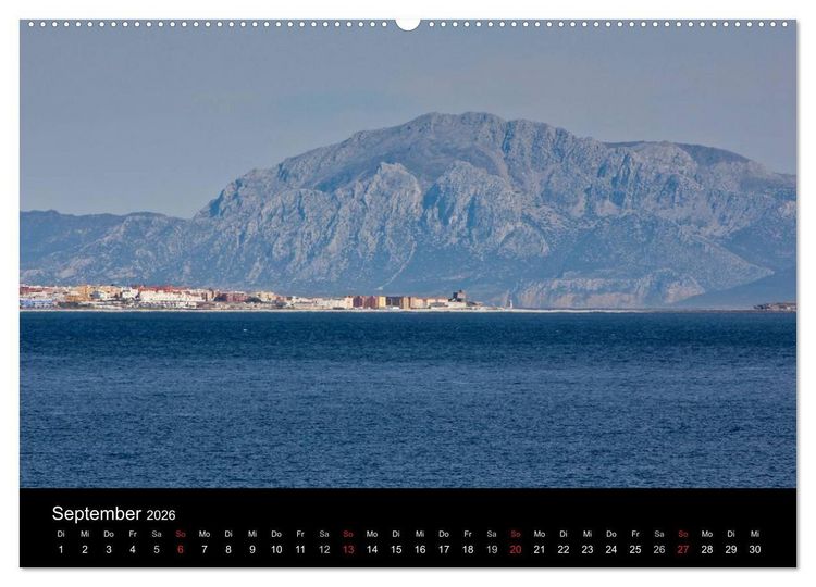 Produktbild: Tarifa - Andalusien (hochwertiger Premium Wandkalender 2026 DIN A2 quer), Kunstdruck in Hochglanz