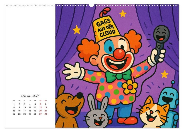 Produktbild: Job-Chaos total - voll Panne, voll verpeilt (hochwertiger Premium Wandkalender 2027 DIN A2 quer), Kunstdruck in Hochglanz
