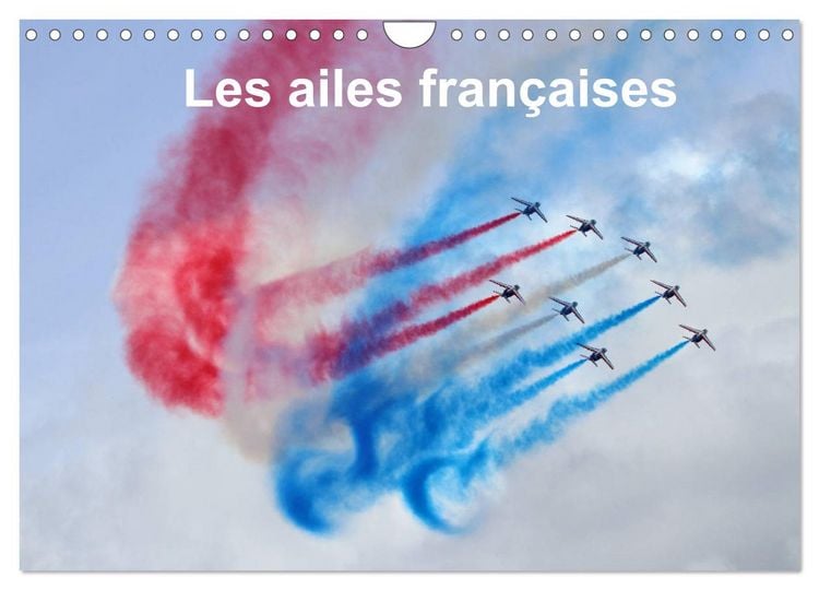 Produktbild: Les ailes fran&ccedil;aises (Calendrier mural 2026 DIN A4 vertical), CALVENDO calendrier mensuel