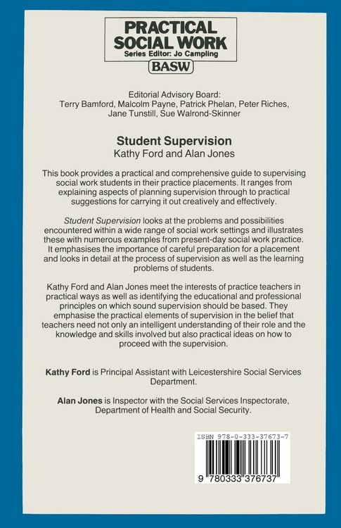 Produktbild: Student Supervision