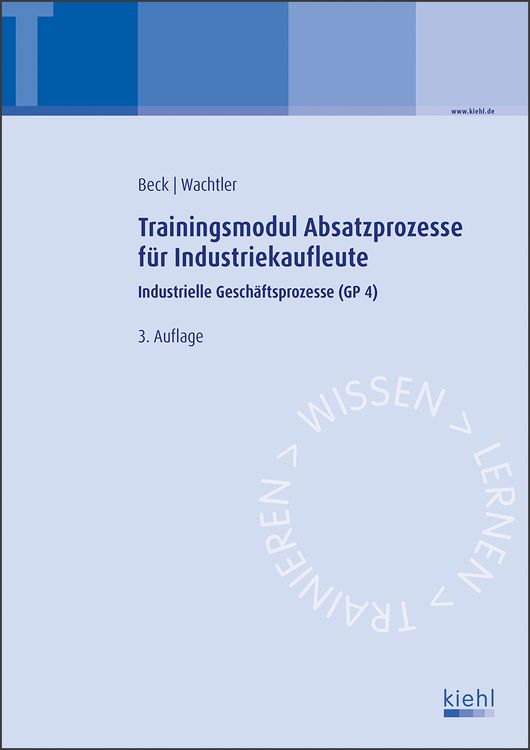 Produktbild: Trainingsmodul Absatzprozesse f&uuml;r Industriekaufleute