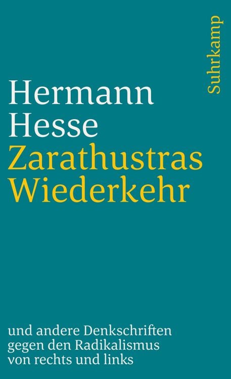 Produktbild: Zarathustras Wiederkehr