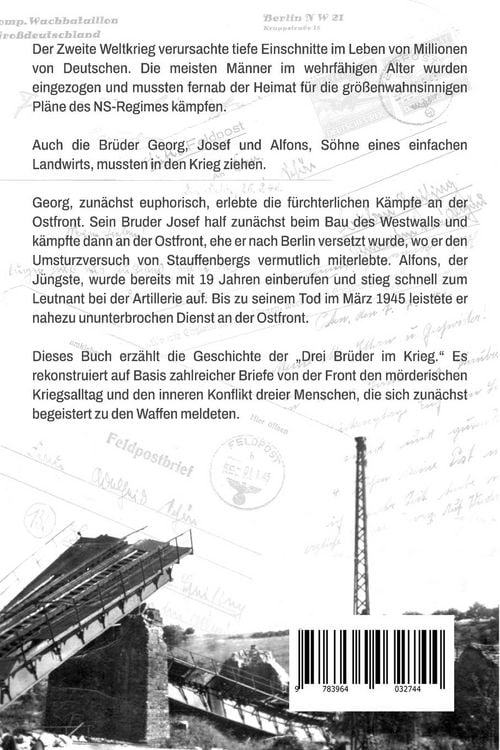 Produktbild: Drei Br&uuml;der im Krieg