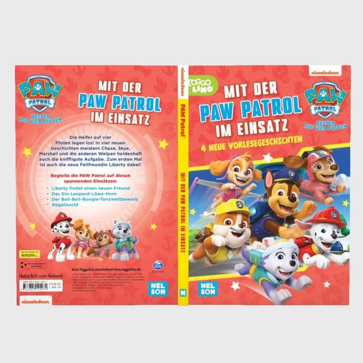 Produktbild: PAW Patrol Geschichtenbuch: Mit der PAW Patrol im Einsatz