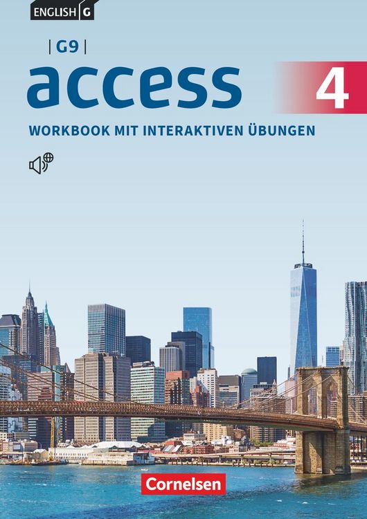 Produktbild: English G Access - G9 - Band 4: 8. Schuljahr - Workbook mit interaktiven &Uuml;bungen online