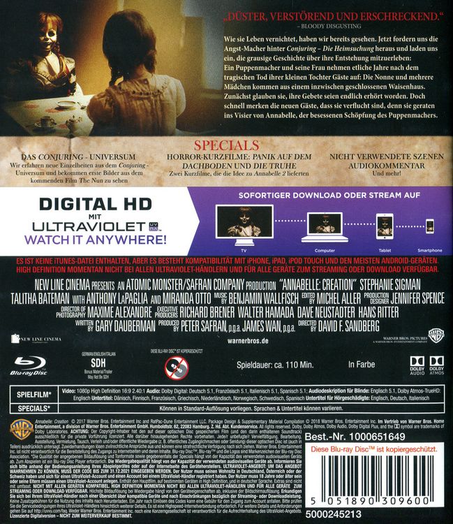 Produktbild: Annabelle 2