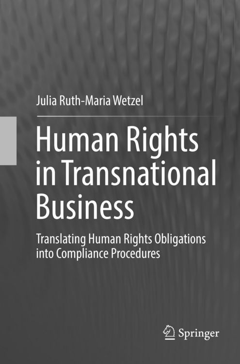 Produktbild: Human Rights in Transnational Business