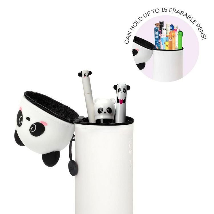 Produktbild: Legami 2-in-1 Federm&auml;ppchen aus Silikon - Kawaii - Panda
