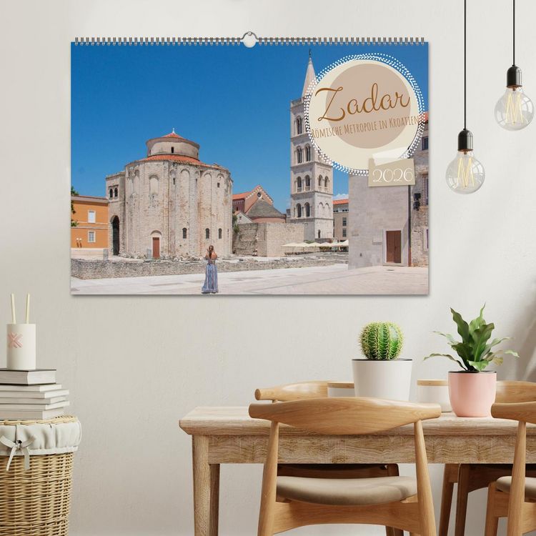 Produktbild: Zadar - R&ouml;mische Metropole in Kroatien (Wandkalender 2026 DIN A2 quer), CALVENDO Monatskalender
