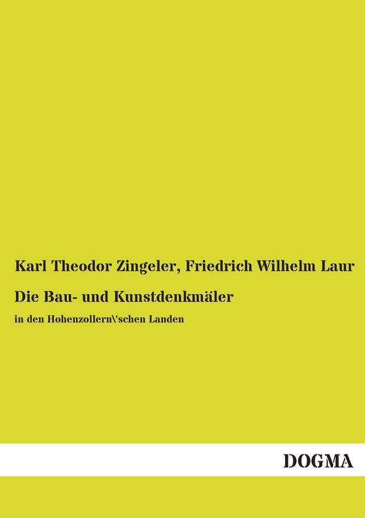 Produktbild: Die Bau- und Kunstdenkm&auml;ler