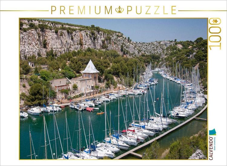 Produktbild: CALVENDO Puzzle Calanque de Port Pin | 1000 Teile Lege-Gr&ouml;&szlig;e 64x48cm Foto-Puzzle f&uuml;r gl&uuml;ckliche Stunden