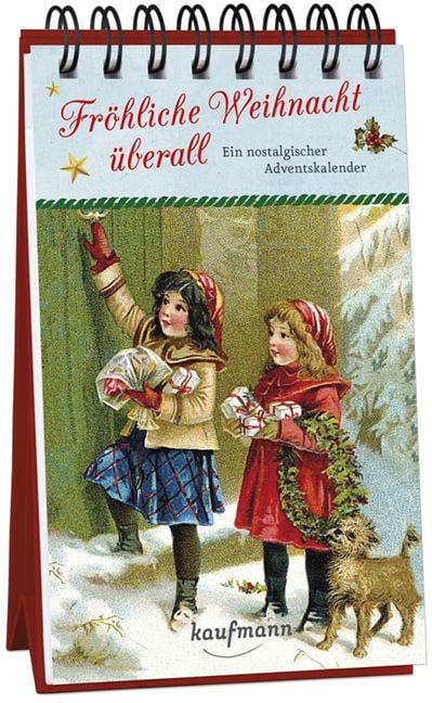 Produktbild: Fr&ouml;hliche Weihnacht &uuml;berall. Ein nostalgischer Adventskalender