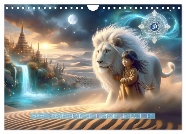 Produktbild: Spirit Animal Dreams (Wall Calendar 2027 DIN A4 landscape), CALVENDO 12 Month Wall Calendar