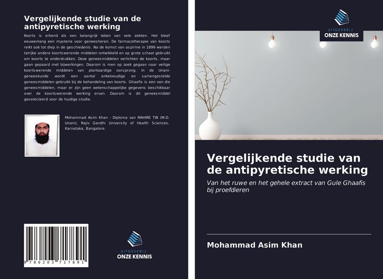 Produktbild: Vergelijkende studie van de antipyretische werking