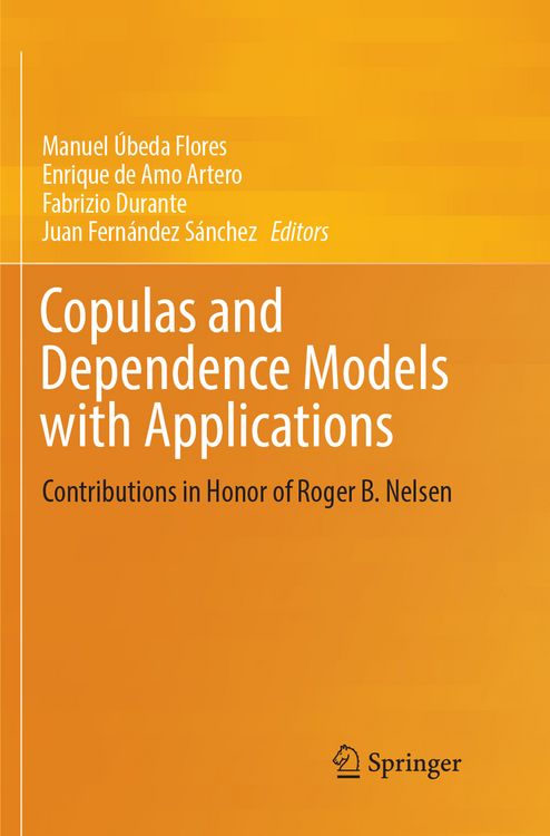 Produktbild: Copulas and Dependence Models with Applications