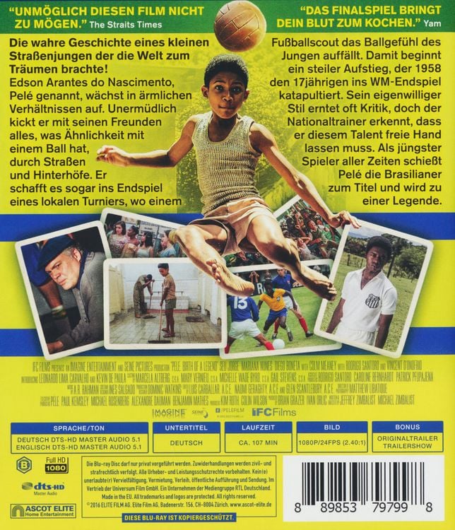 Produktbild: Pel&eacute; - Der Film