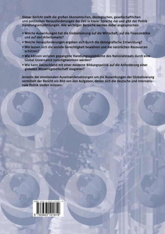 Produktbild: Globalisierung der Weltwirtschaft