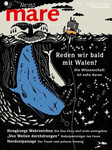 Produktbild: Mare - Die Zeitschrift der Meere / No. 162 / Reden wir bald mit den Walen?