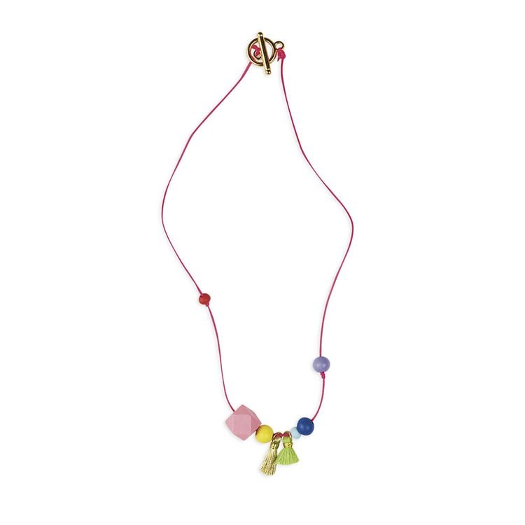 Produktbild: Bastel-Schmuckset f&uuml;r Kinder mit 3 farbenfrohen Regenbogen-Schmuckst&uuml;cken