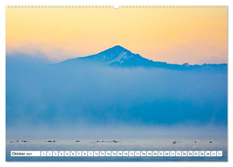 Produktbild: Der Chiemsee - Ansichten zum Tr&auml;umen (Wandkalender 2027 DIN A2 quer), CALVENDO Monatskalender