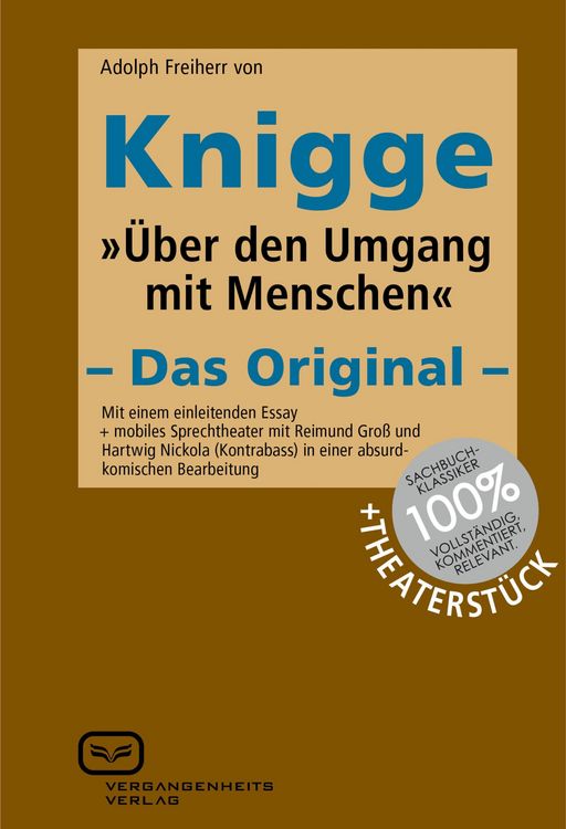 Produktbild: &Uuml;ber den Umgang mit Menschen (Enhanced, +Theaterst&uuml;ck)