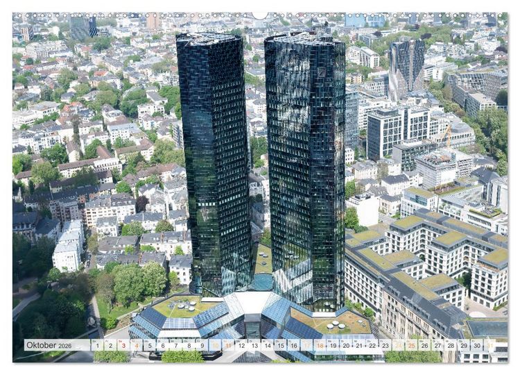 Produktbild: Besucht doch Frankfurt am Main (hochwertiger Premium Wandkalender 2026 DIN A2 quer), Kunstdruck in Hochglanz