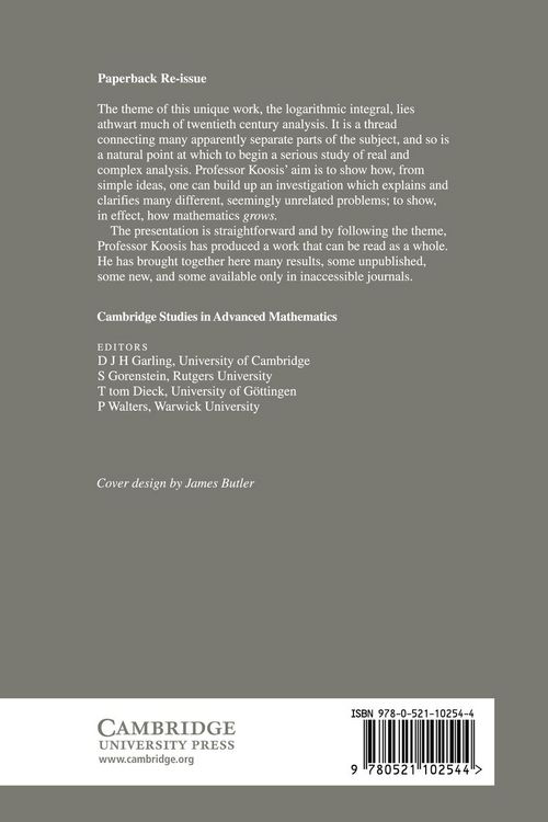 Produktbild: The Logarithmic Integral