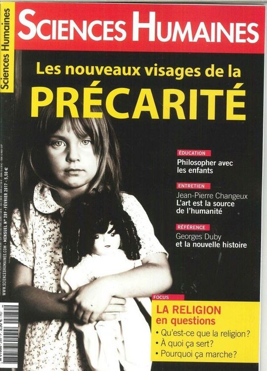 Produktbild: Sc humaines no289 nouv