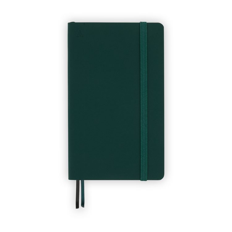 Produktbild: Notizbuch A6 Hardcover Moss Green Punktiert, 192 Seiten