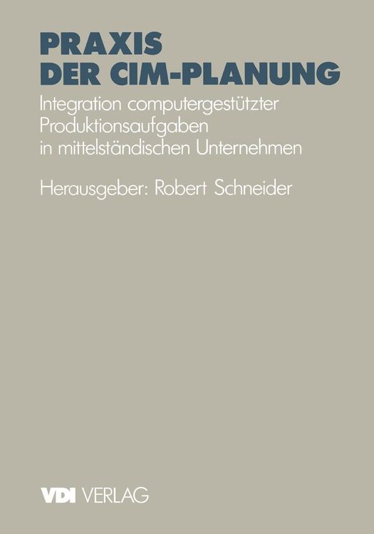 Produktbild: Praxis der CIM-Planung