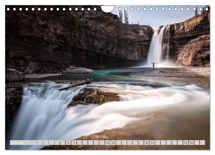 Produktbild: Die kanadischen Rockies (Wandkalender 2026 DIN A4 quer), CALVENDO Monatskalender