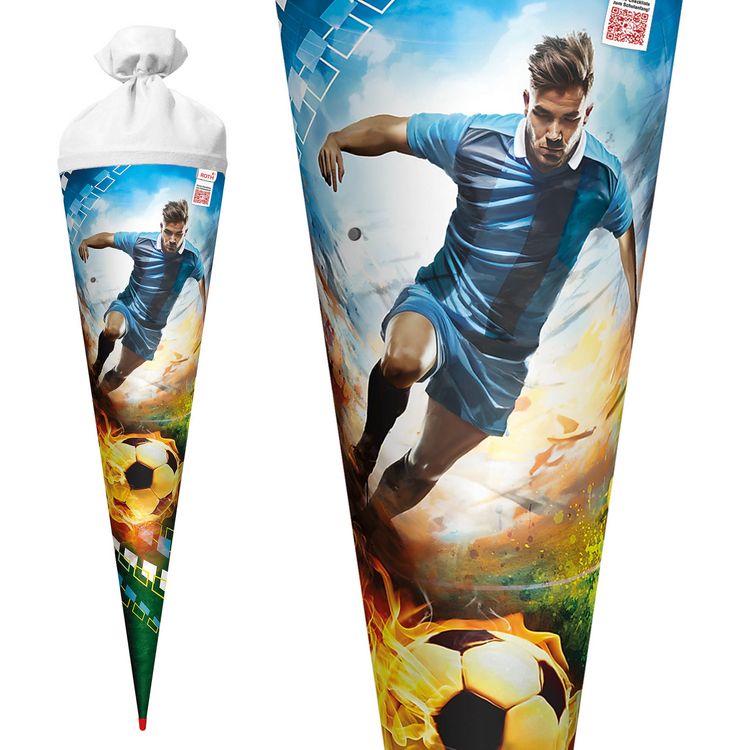 Produktbild: Motivschult&uuml;te, Soccer , 70 cm, Soundmodul