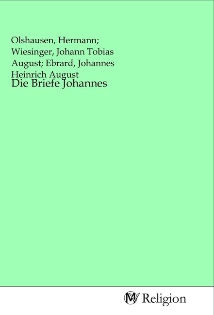 Produktbild: Die Briefe Johannes