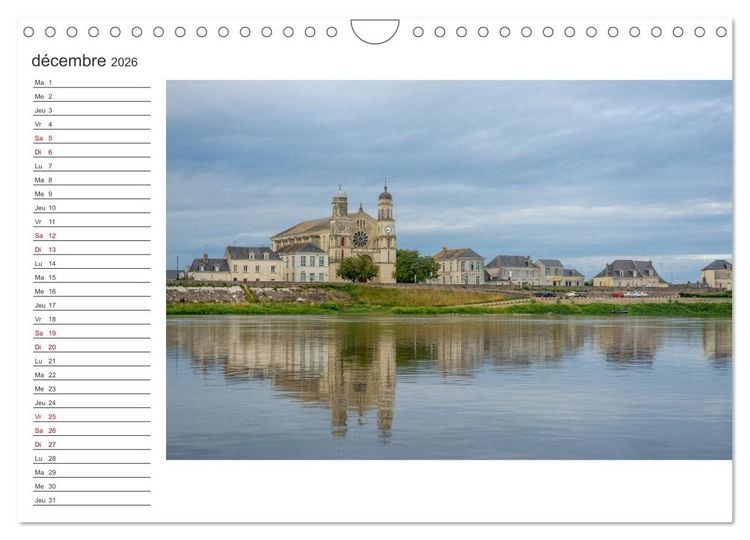 Produktbild: Les visages de l'Anjou (Calendrier mural 2026 DIN A4 vertical), CALVENDO calendrier mensuel