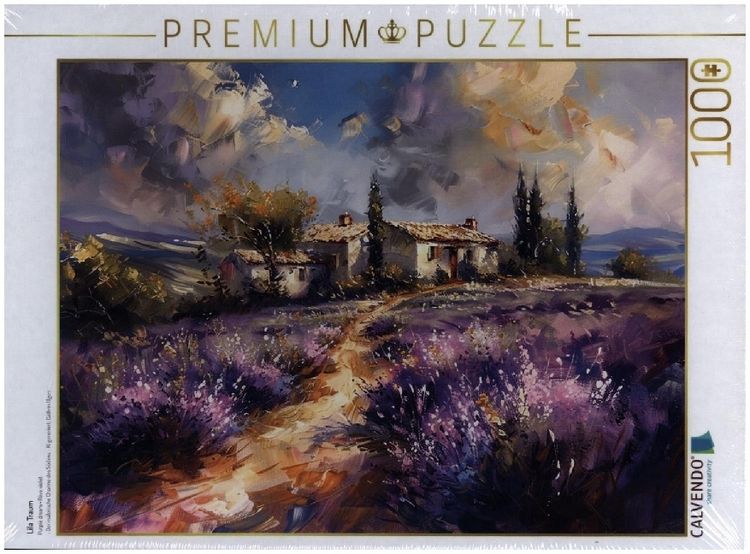 Produktbild: CALVENDO Puzzle Lila Traum | 1000 Teile Lege-Gr&ouml;&szlig;e 64x48cm Foto-Puzzle f&uuml;r gl&uuml;ckliche Stunden