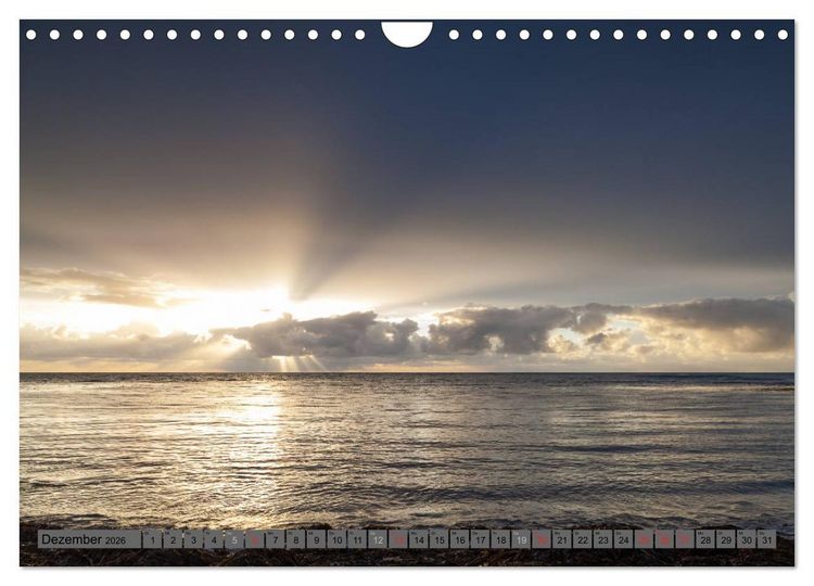 Produktbild: Blick aufs ruhige Meer (Wandkalender 2026 DIN A4 quer), CALVENDO Monatskalender