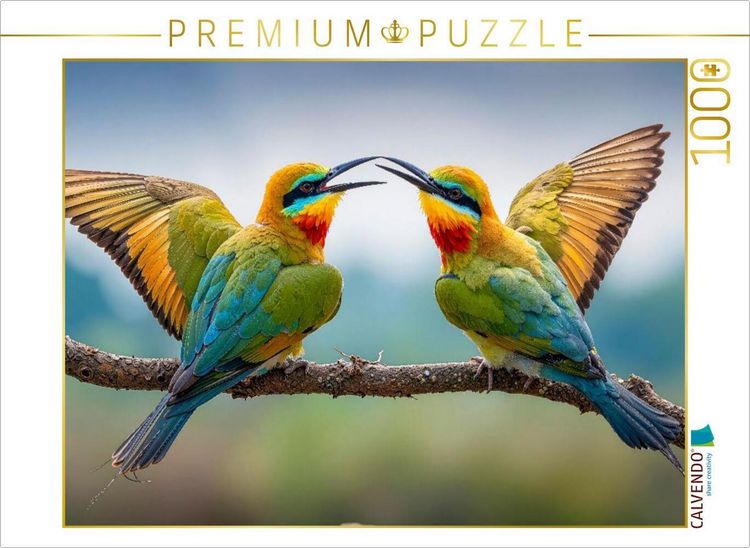 Produktbild: CALVENDO Puzzle Z&auml;rtliche Zwiesprache | 1000 Teile Lege-Gr&ouml;&szlig;e 64x48cm Foto-Puzzle f&uuml;r gl&uuml;ckliche Stunden