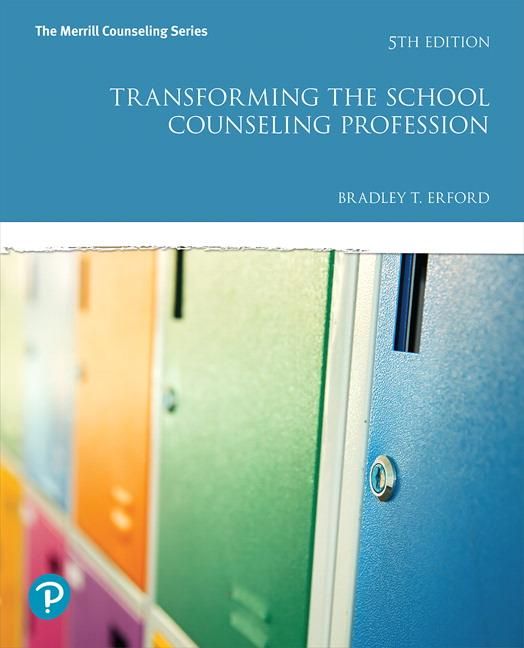 Produktbild: Erford, B: Transforming the School Counseling Profession