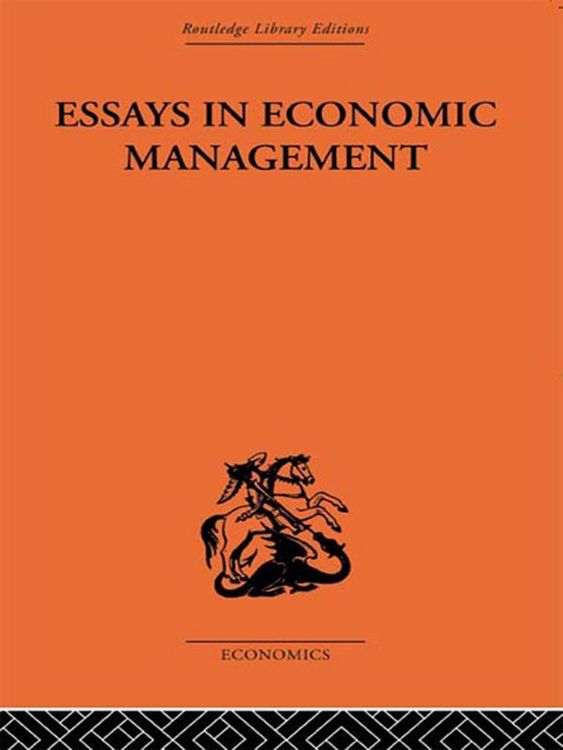 Produktbild: Essays in Economic Management