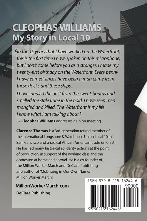 Produktbild: Cleophas Williams My Life Story in the International Longshore & Warehouse Union Local 10