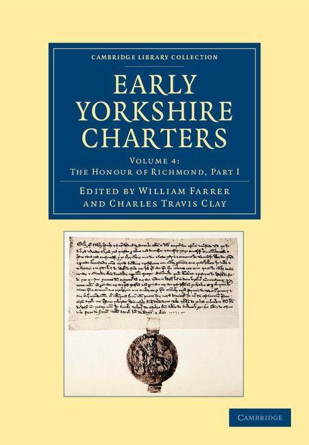 Produktbild: Early Yorkshire Charters