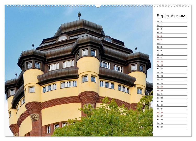 Produktbild: Unterwegs in M&ouml;nchengladbach (hochwertiger Premium Wandkalender 2026 DIN A2 quer), Kunstdruck in Hochglanz